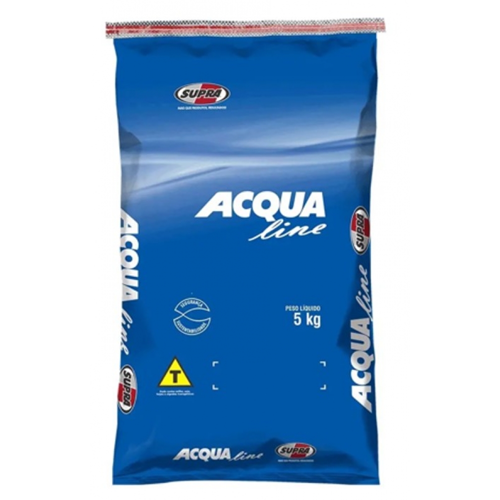 Ração Peixe Carpa Tilapia Pacu Juvenil Supra 46% 1.7mm 5kg
