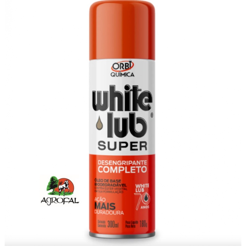 Desengripante Lubrificante 300ml White Lub Antiferrugem