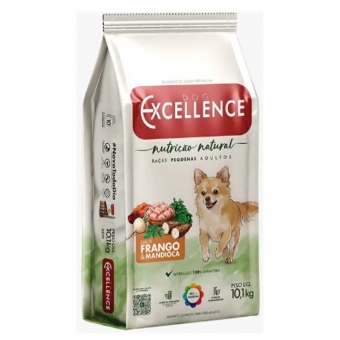 Dog Excellence Natural Frango E Mandioca 10kg Ad.raça Pequena