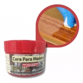 Cera Para Madeira De Abelha Com Carnauba Lustra Brilho 250ml