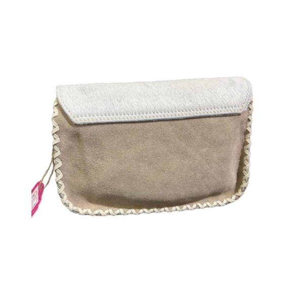 Bolsa Goyazes B-2611-10 Cores Aveia e Austin Branco