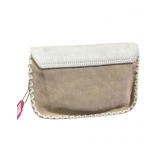Bolsa Goyazes B-2611-10 Cores Aveia e Austin Branco