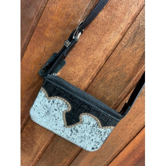 BOLSA CINCOW DIVE COURO PELO PRETO (MOD9365)