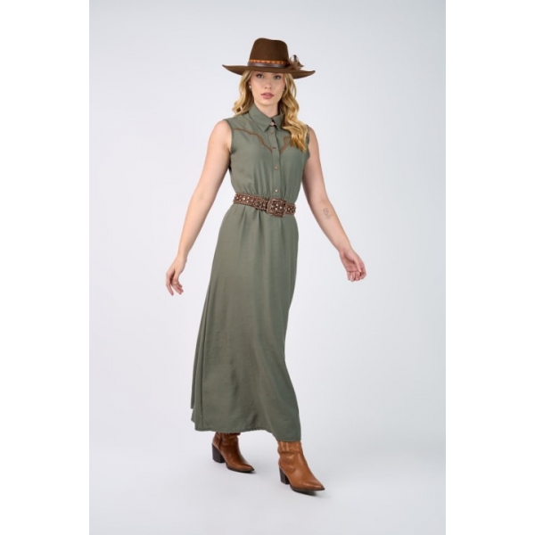 Vestido Miss Country Golden Field