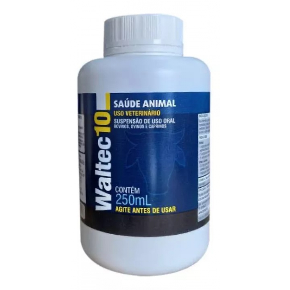 Vermifugo Carneiro Ovinos Caprino Cabra Waltec 10 Oral 250ml