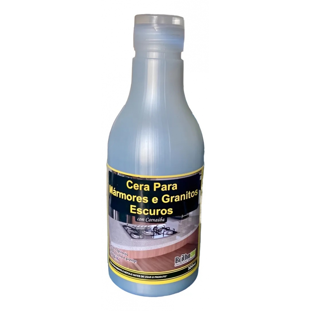 Cera Para Mármore E Granito Cores Escuras 300ml Éd+