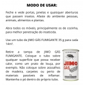Jimo Fumigante Mata Insetos Baratas, aranhas, pulgas, moscas, mosquitos, traças, formigas 2 Unidades