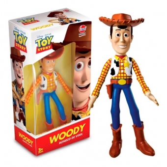 Boneco Vinil Woody Toy Story Colecionável