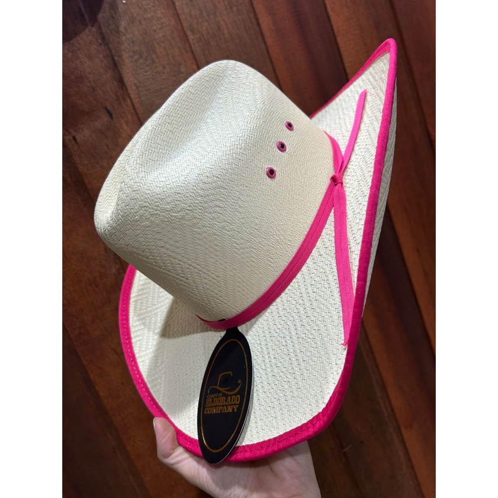 Chapéu Eldorado Pro Rodeo Infantil mod. 631 na Cor ROSA