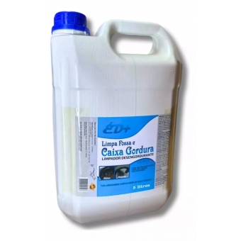 Limpa Fossa Caixa De Gordura Manutenção De Esgoto Limpa Grelha de Churrasqueira 5 Litros