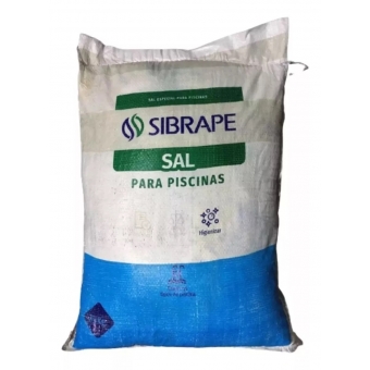 Sal Para Limpeza De Piscinas Para Gerador Cloro 25kg Sibrape