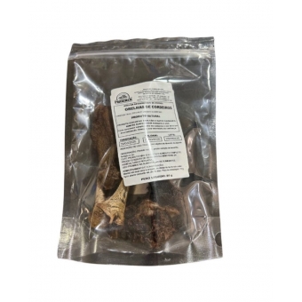 Petisco Para Caes e Gatos Orelha De Carneiro Cordeiro Desidratada 80gr Rancho Phoenix