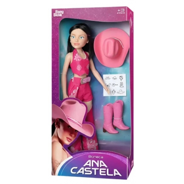 Boneca Ana Castela Boiadeira