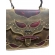Bolsa Goyazes B-2608-3 Couro Dallas Ocre e Couro Dallas Pinhão