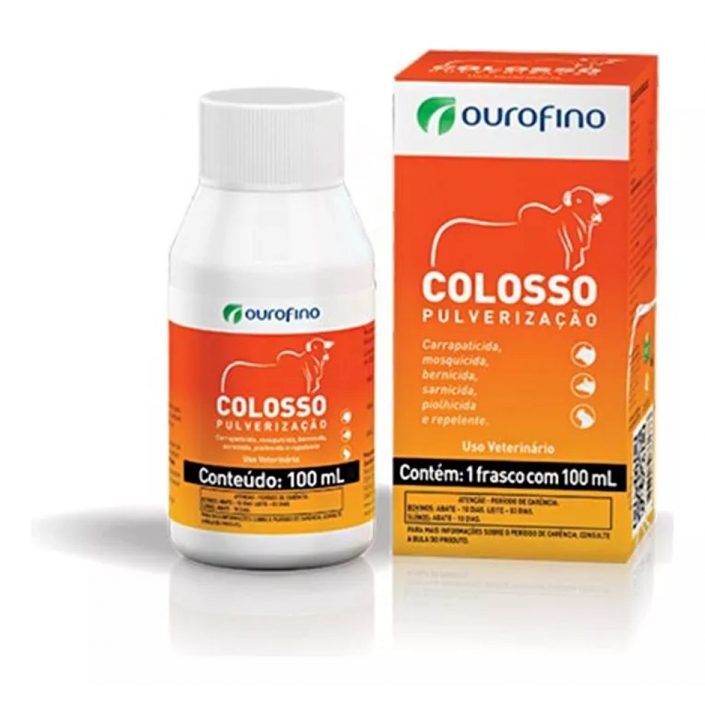 Colosso Pulverização 100ml Carrapato E Moscas