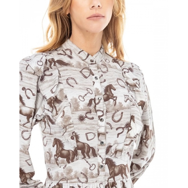 Vestido Zenz Western Desert Bloom