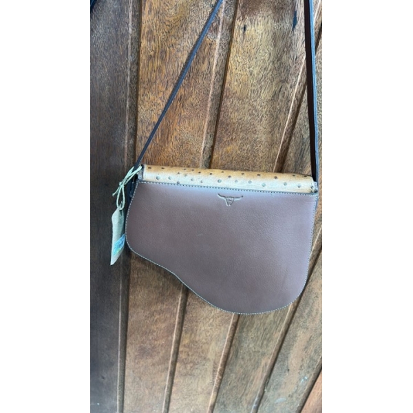 BOLSA CINCOW DIVE COURO  MARROM (MOD9430)