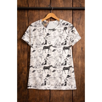 T-Shirt Zenz Western Camping Club Feminina