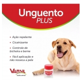 Unguento Plus 250g Vansil Pomada Cicatrizante E Repelente