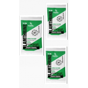 Contra Escorpiões Inseticida Pó Lambda Cialotrina Lamthrine Kit Com 03 de 25gr Dipil