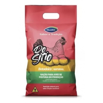 Ração Botadeira Do Sìtio Guabi Natural Galinha Aves de Postura 5kg