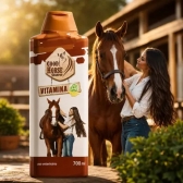 Shampoo Good Horse Vitamina A Brilho Maciez Crescimento