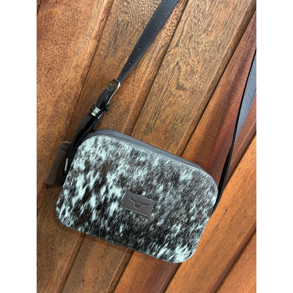 BOLSA CINCOW DIVE COURO PELO MARROM (MOD9352)