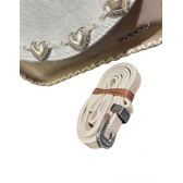Bolsa Goyazes B-2611-10 Cores Aveia e Austin Branco