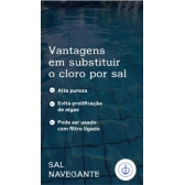 SAL PARA PISCINA SEM IODO 25 KG NAVEGANTE