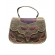 Bolsa Goyazes B-2608-3 Couro Dallas Ocre e Couro Dallas Pinhão