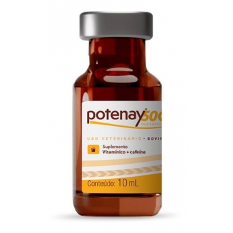 Suplemento Potenay 50C 10Ml Inj B12 Cafeina Zoetis