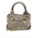Bolsa Goyazes B-2606-5 Dallas Creme e Couro Strong Café