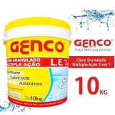 Cloro Genco Granulado Múltipla Ação 3 em 1 10kg