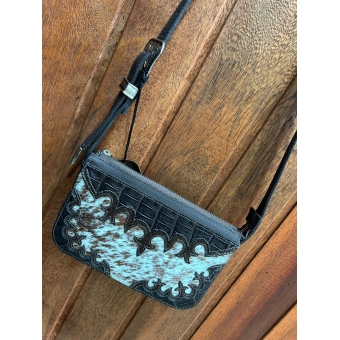 BOLSA CINCOW DIVE COURO PELO MARROM (MOD9377)