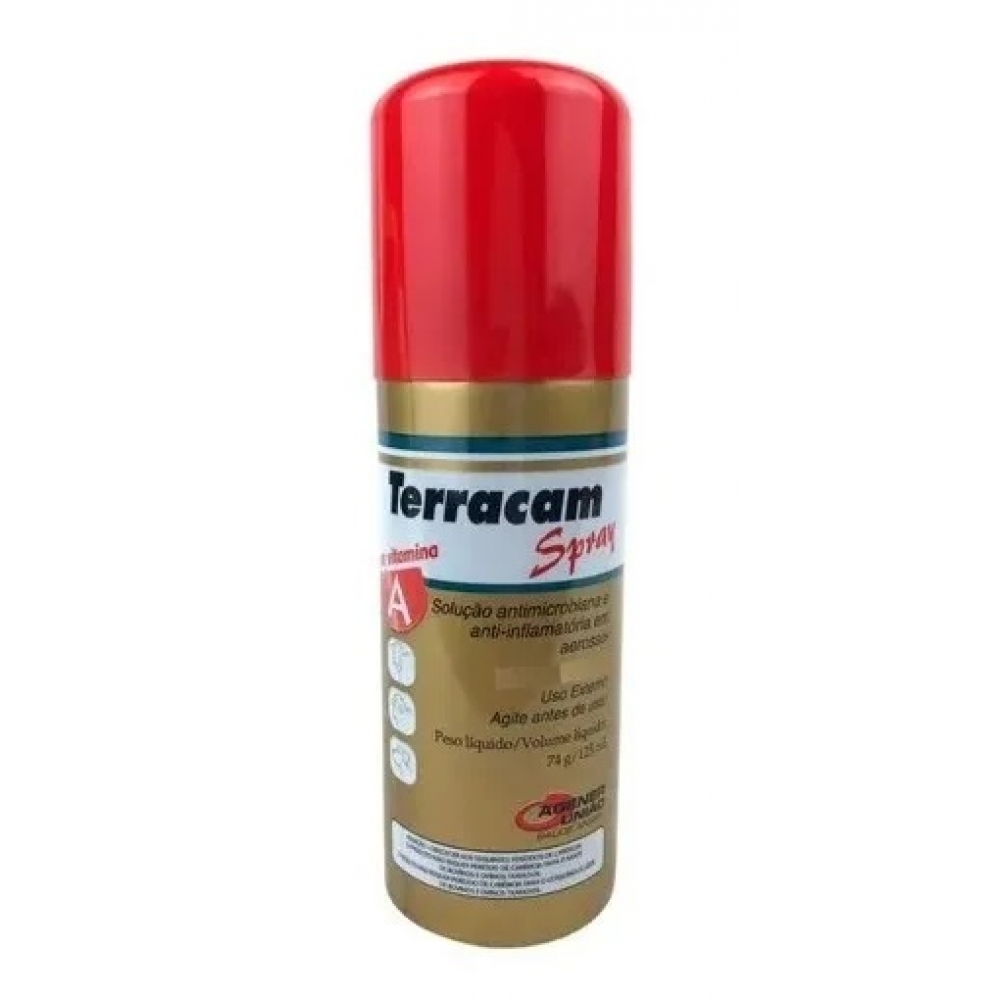 Terracam Spray Anti-inflamatório Cicatrizante 125ml