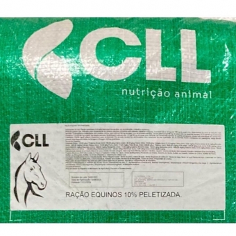RAÇÃO EQUINO CAVALO MULA CLL 10% PELETIZADA(SEM MELAÇO)30KG