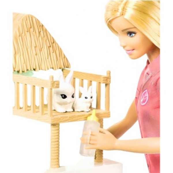 Barbie Profissões Playset Resgate De Animais Fcp78 Mattel