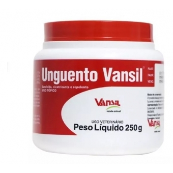 Unguento Plus 250g Vansil Pomada Cicatrizante E Repelente