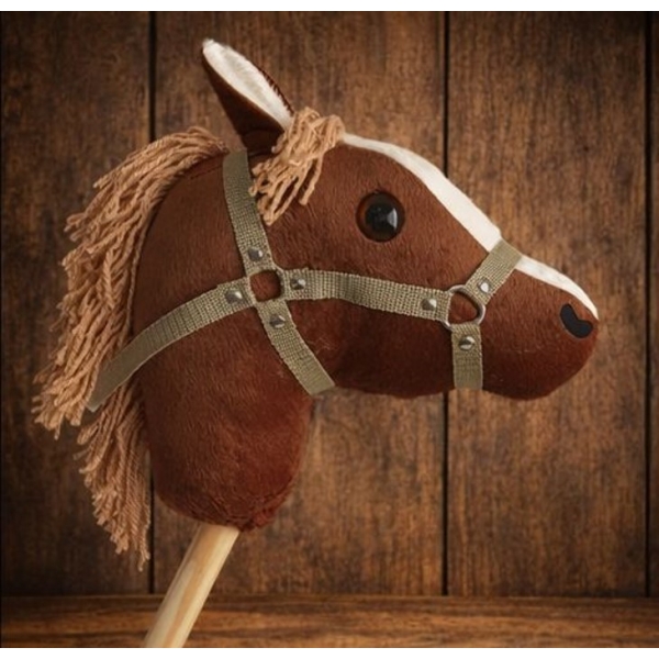 CAVALINHO DE PAU CABEÇA PELUCIA