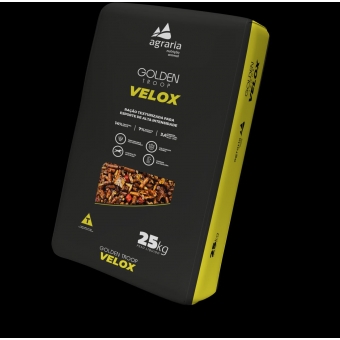 Ração Laminada Massa Muscular Equinos Muares Velox 14% Proteína 25kg