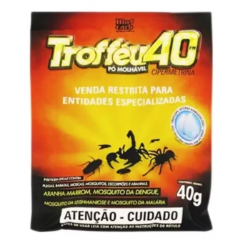 Trofeu 40 Kit com 3 sachês