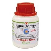 Farmazole Ovinos E Caprinos 250ml Vetoquinol Vermifugo Oral