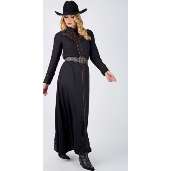 VESTIDO BLACK MISS COUNTRY