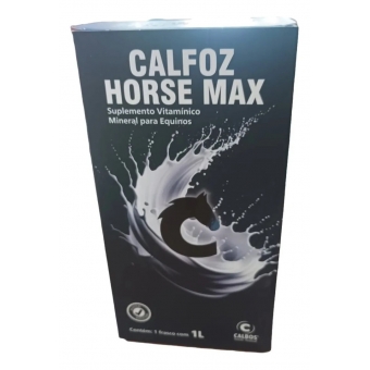 Calfoz Red Horse 1 Lt Calbos Cálcio Oral P/ Equinos