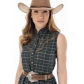 Vestido Midi Mount Zenz Western