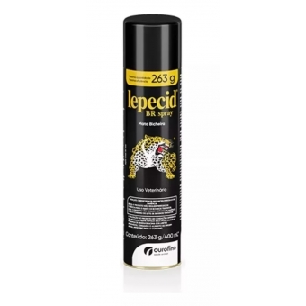 Mata Bicheira Lepecid Spray Br 263g / 400ml Roxo Ouro Fino