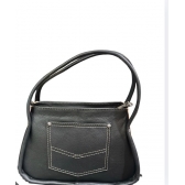 Bolsa Goyazes B-2607-1 Couro Pit Stop Preto