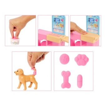 Barbie Veterinária com Animais de Estimação e Acessórios