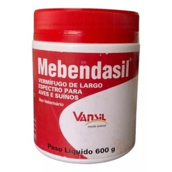 Mebendasil 600g - Vansil - Vermífugo Pássaros Aves E Suinos