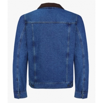 Jaqueta Country Masculina Wrangler Jeans Com Forro Flanelado